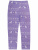 Леггинсы "Зимний узор" с оленями - Размер 128 - Цвет фиолетовый - Картинка #3